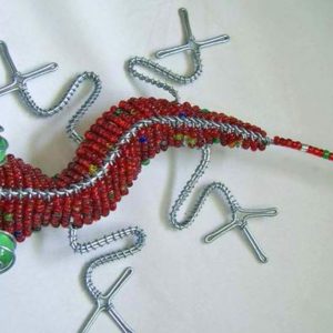 Bead and wire Lizzard