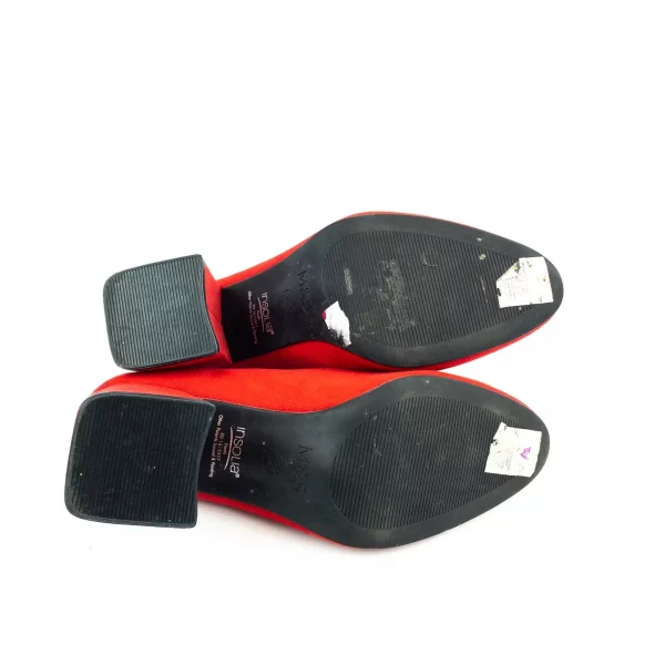 M&S Bright Red Heel Court - Image 3