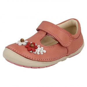 Girls Clarks - Size 6f