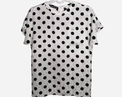 Navy and white t shirt
