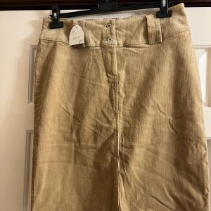 Tan Corduroy Skirt