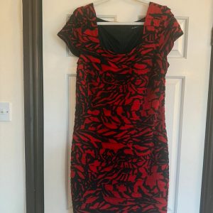 Black & Red Roman Dress