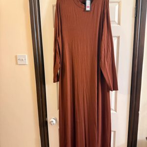 Brown Marks & Spencer dress