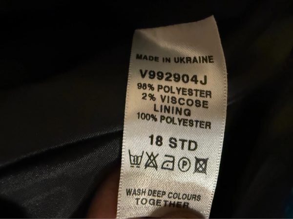 Navy and Pink Stripes Jacket - Image 2
