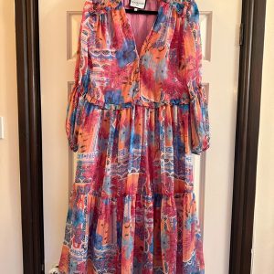 Gold & Silver Coral Dress