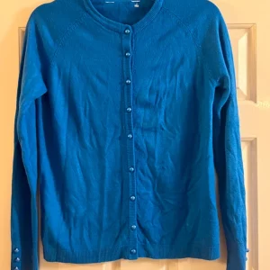 Blue ladies cardigan