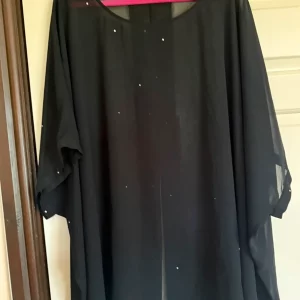 Black and silver Ann Harvey top