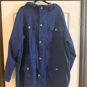 Navy cotton traders jacket