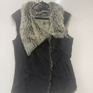Gun metal Vila gilet