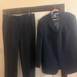 Navy Marks & Spencer suit