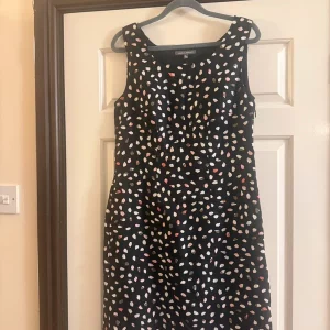 Black and multi Laura Ashley dress