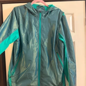 Green Nike shield jacket